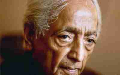 Walking with the masters: Jiddu Krishnamurti