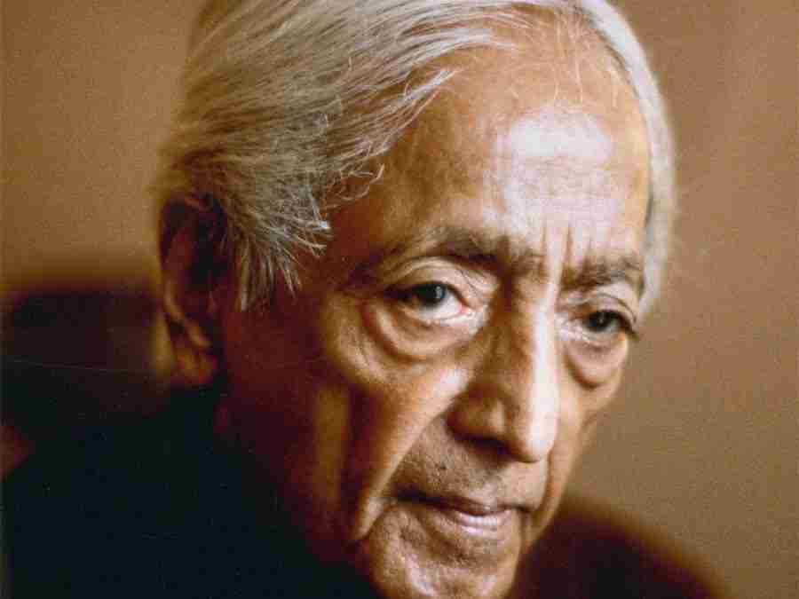 Walking with the masters: Jiddu Krishnamurti